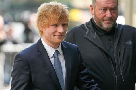 Musician Ed Sheeran sang and played guitar on the stand during copyright infringement trial
