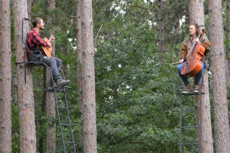 Musicians 16 feet up: Belwin Conservancy to host ‘Music in the Trees’