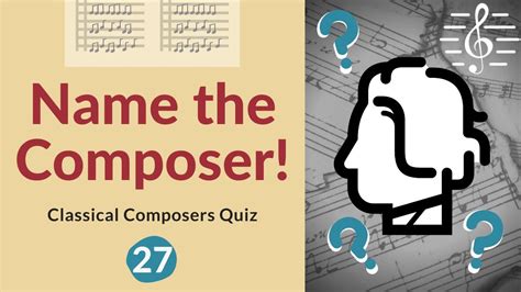 Musicnotes What Is Your Classical Composer Name