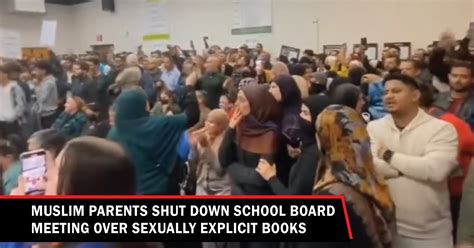 Muslim Parents in Michigan Protest Sexually Explicit Books in Schools