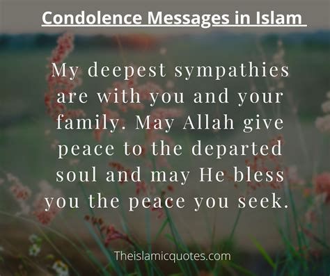 Muslim condolence message in english.  "120+ Sympathetic Islamic Condolence Messa...