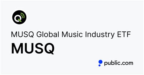 The MUSQ Global Music Industry ETF aims to invest in the most attractive segments of the global music industry, including streaming, content and distribution, live music events …