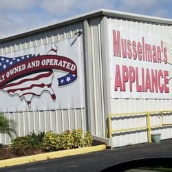 Specialties: Largest Showroom in Highlands County! Musselman's Appliance & TV Sales & Service is conveniently located just north of the Fairmount Shopping Center in Sebring. We have the largest showroom in Highlands County and have many major brands of appliances in stock such as:*Frigidaire*Whirlpool*Amana*Hot …. 