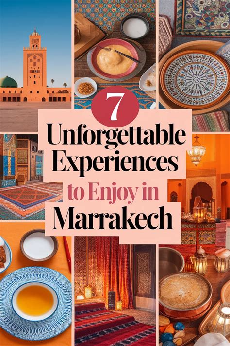 Must do in marrakech
