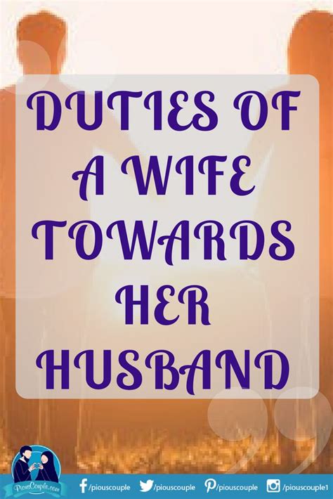 Must-Know Wifely Duties & Husbandly Tasks for Couples