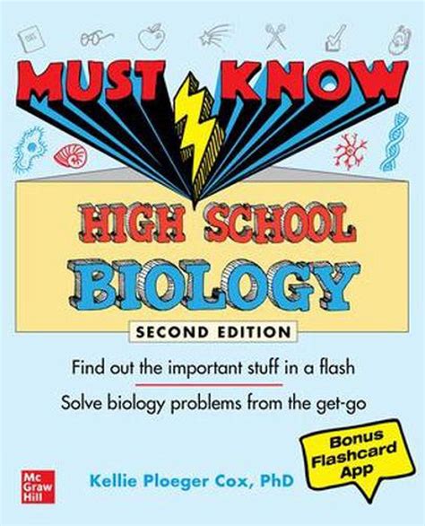 Read Online Must Know High School Biology By Kellie Cox