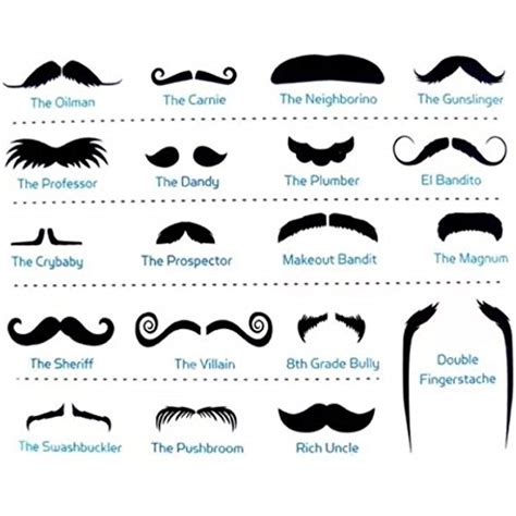 Mustache Tattoos ThePartyWorks