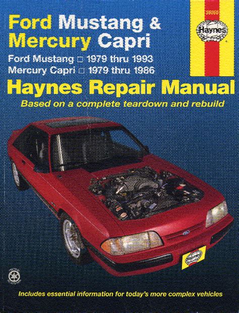 Mustang cobra manual de reparaci n. - Subaru impreza 1999 factory service repair manual.