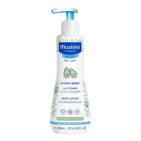 Mustela Hydra Bebe Baby Body Lotion - 10.14 Fl Oz : …