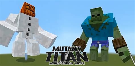 Mutant titan addon mcpe.  Collection mutant titan mod for mcpe v1.  Sep 25, 2023 · Mu...