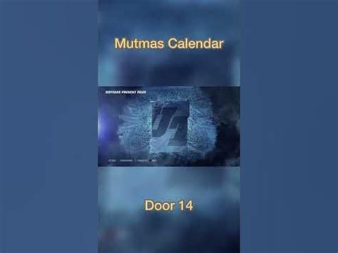 Mutmas Calendar
