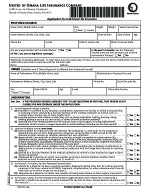 Mutual of omaha living promise application pdf.  Fill out the application carefully, e...
