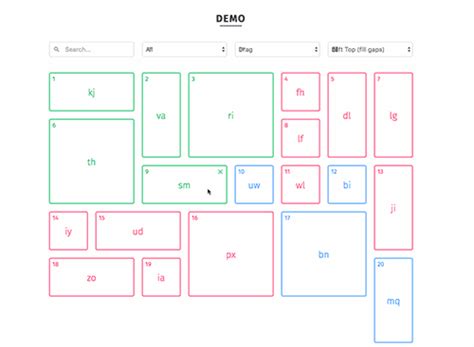 Muuri js.  It&rsquo;s built on Velocity.  Content delivery at its finest. 5% of all websit...