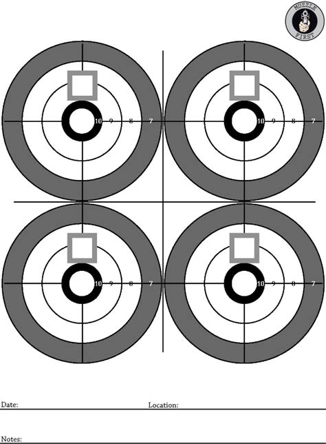 Muzzle First - Free Downloads, Free Downloads, Free Targets, Download