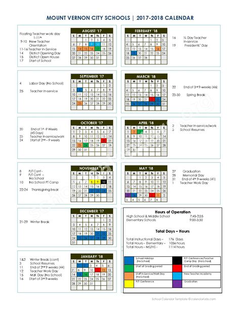 Mvcsd Calendar