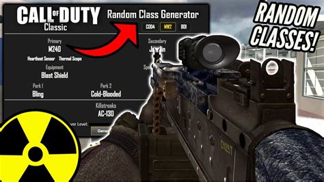 Mw2 random class generator. MW2 Random Class Generator APP Generate random classes to use while playing Call of Duty: Modern Warfare 2 online. Individually randomize weapons, attachments, perks, etc. or randomize entire classes. 