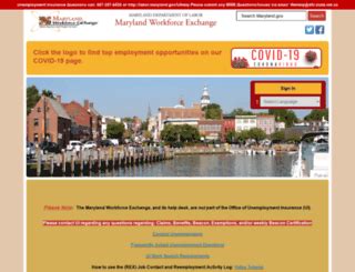 Welcome to the Maryland Department of Labor Unemployment Portal. To login to your account enter your username and password below and select 'Login' Username : Password : Caps Lock is on. Remember Me Forgot Username Forgot Password Web Accessibility Mode for Visually Impaired Click here to register for a new employer account.. 