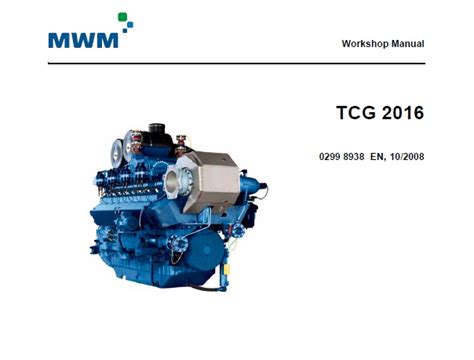 Mwm tcg 2016 v16 c system manual. - 1997 cadillac deville servizio manuale di riparazione.