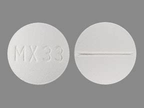 Mx33 pill used for. Sep 18, 2015 · My pharmacist changed my rx to this when I picked it up a few weeks ago. I just looked up the numbers MX33 tonight. I thought I have been going crazy. 100% NOT effective. As if I was not on one at all. Crying, thinking crazy thoughts. I thought it was hormones. Unbelievable. I almost quit my job of 