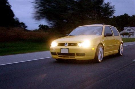 My 20th Anniversary Edition Imola Yellow GTI Mk4 (driving home …