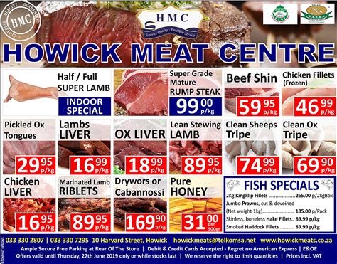 My Account Howickmeats