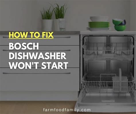 My Bosch Dishwasher Won