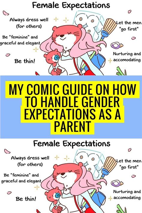 My Comic Guide On How To Handle Gender Expectations As A Parent 