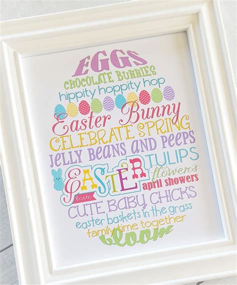 My Computer is My Canvas EASTER M&M Legend Free Printable!