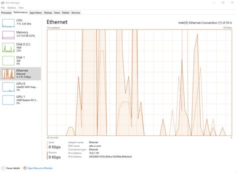 My Ethernet is spiking randomly - Microsoft Community