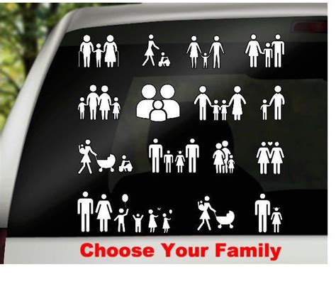 My Family Decals - Etsy