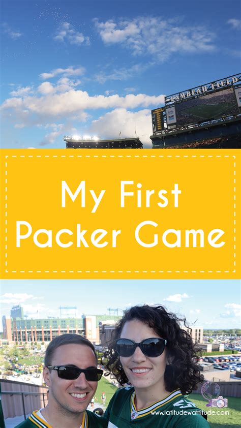 My First Packer Game Latitude with Attitude