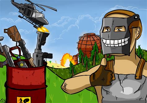 My First Rust Fanart This is Rust D r/playrust