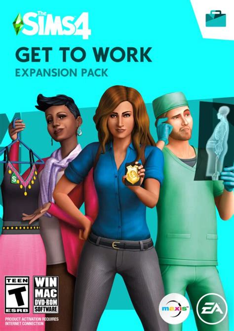 My GET TO WORK expansion pack wont work Sims 4.