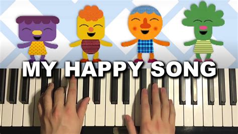 My Happy Song - Super Simple Songs Easy Piano - YouTube