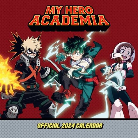My Hero Academia 2024 Calendar