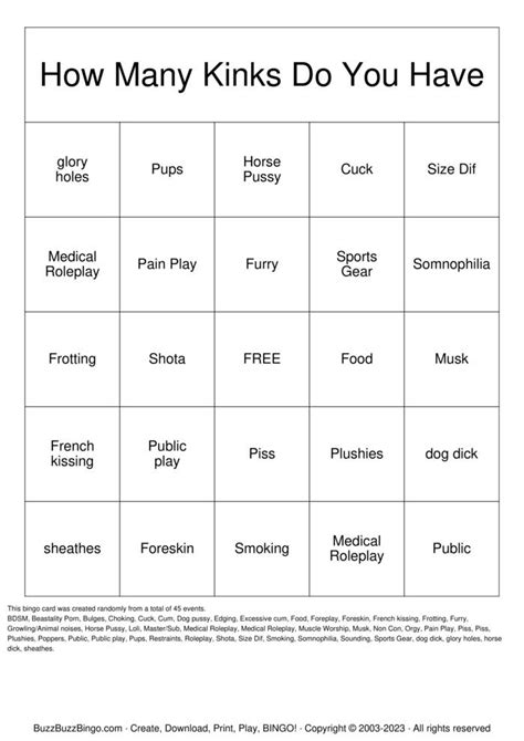 My Kink Bingo Card All the best heroes are ordinary people who make themselves extraordinary.