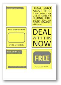 My Life All in One Place The Printed PostIt Notes Project Notes