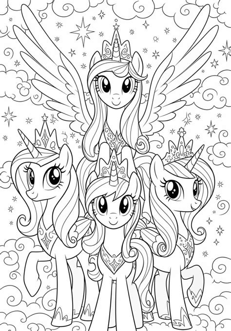 My Little Pony Coloring Pages To Prin