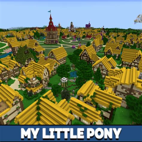 My Little Pony Map for Minecraft PE - mcpedl.org