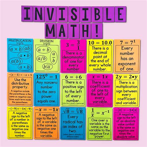 My Math Resources Invisible Math
