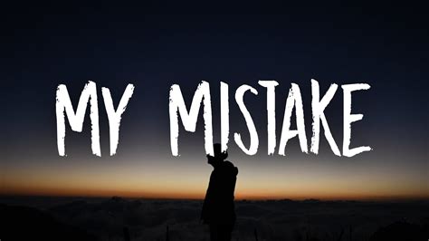 My Mistake Lyrics Hallatar ※ Mojim.com