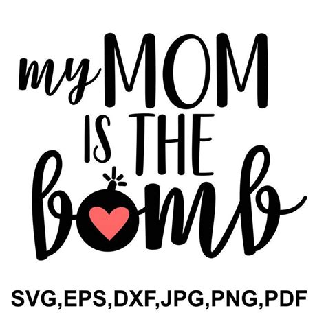 My Moms Are the Bomb - Etsy