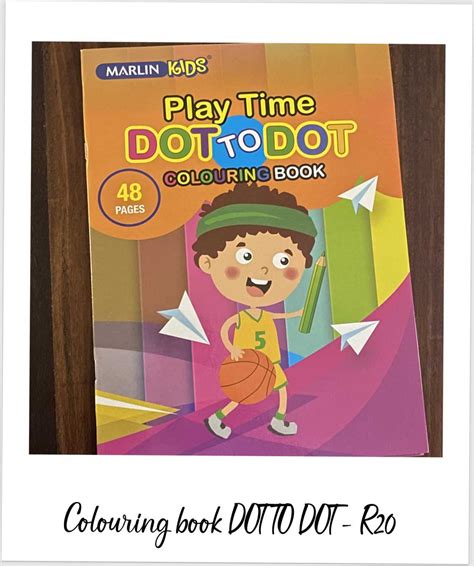 My Play Time Dot To Dot Colouring Pad
