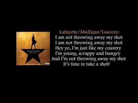 My Shot Lyrics - Hamilton Soundtrack Lyrics - Lyrics On …