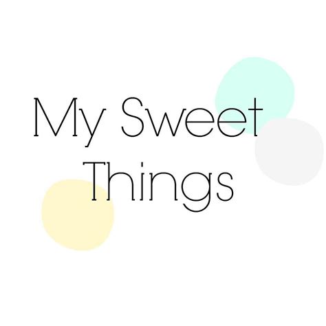 My Sweet Things - Facebook