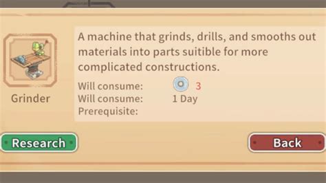 My Time at Sandrock How to Make a Grinder The Nerd Stash