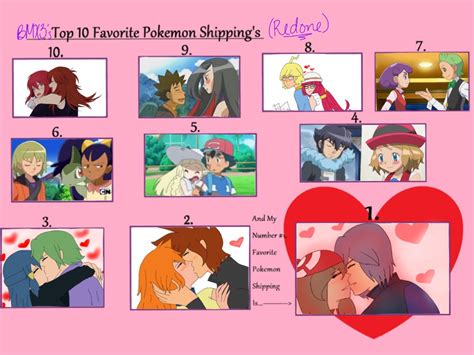 My Top 10 Pokemon Shipping