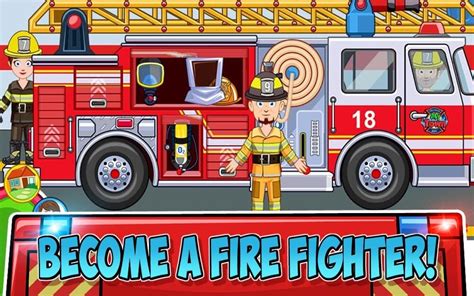 My Town : Firestation Free MOD APK v1.02 (Unlocked) - Moddroid