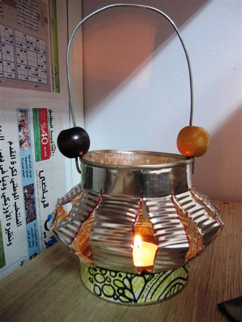 My Upcycled Life tin can lantern tutorial