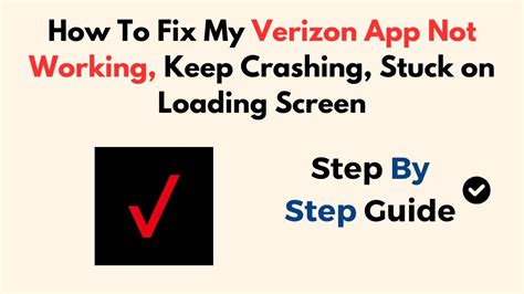 My Verizon App Not Loading